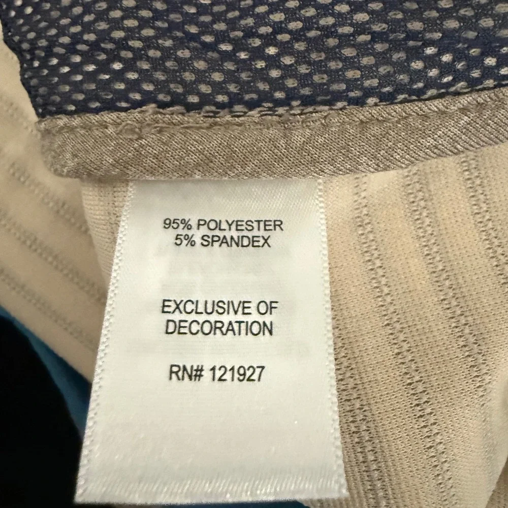 Johnnie O Notch Vest Mens Large Birch Beige Gray Full Zip Ribbed JMVT1630